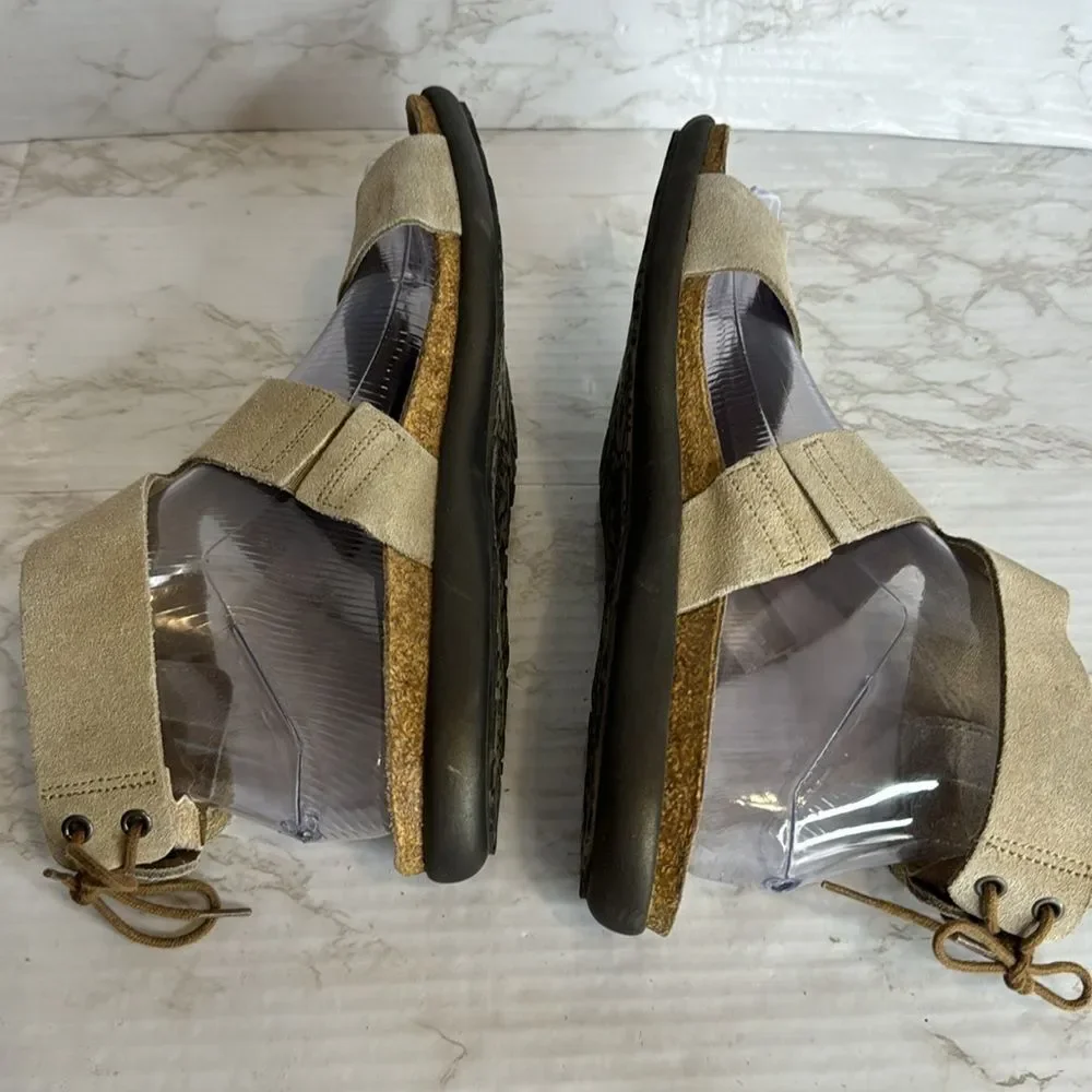 Naot ladies Leather Tie Back gladiator Sandals in Larissa size 8 - Picture 6 of 8